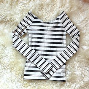 Zara striped long sleeve
